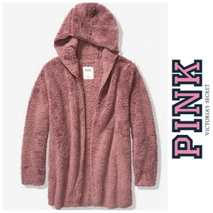 PINK Victoria's Secret Sherpa Cardigan